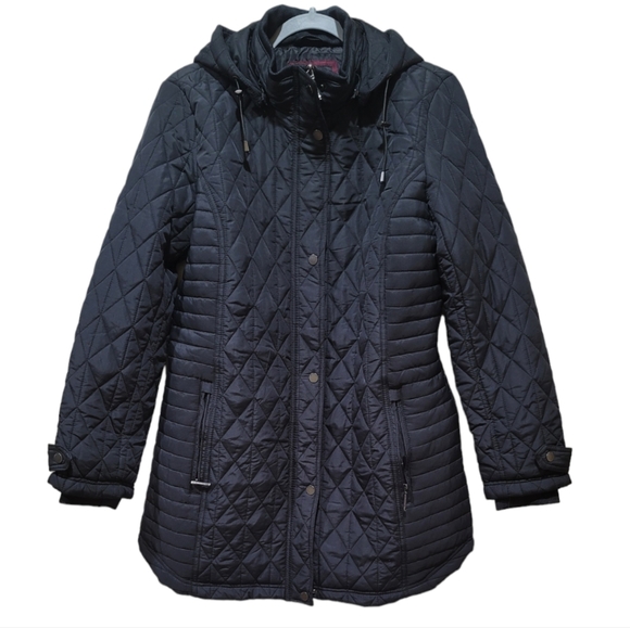 Weatherproof Jackets & Coats Weatherproof Womens Black Quilted